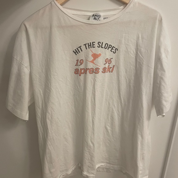 White graphic tee - Picture 2 of 2